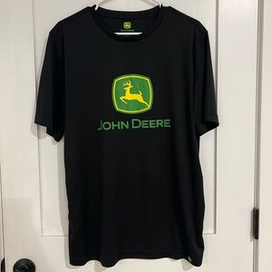 John Deere Black T-Shirt for Men